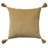 Mina Victory Vintage Pillow Insects 15" x 15" Beige Indoor Throw Pillow