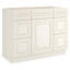 Meuble sous-évier Shaker en contreplaqué, coloris Dove, HOMEIBRO Cozy Design, 42 po L x 21 po P x 34,5 po H, à assembler-1616244712-1616244717