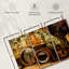 Ensemble de 3 boussoles en métal sur toile-404365217