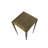 Noah Iron Side Table - Antique Brass Finish