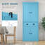 Armoire de cuisine, grande armoire de rangement autoportante-922193255
