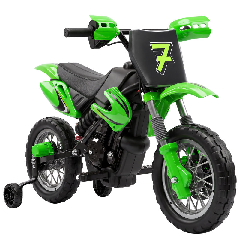 HOMCOM Battery Powered Ride On Toy, Green