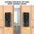 Smart Lock Touchscreen Single Cylinder Deadbolt with Smartkey Security-106633075