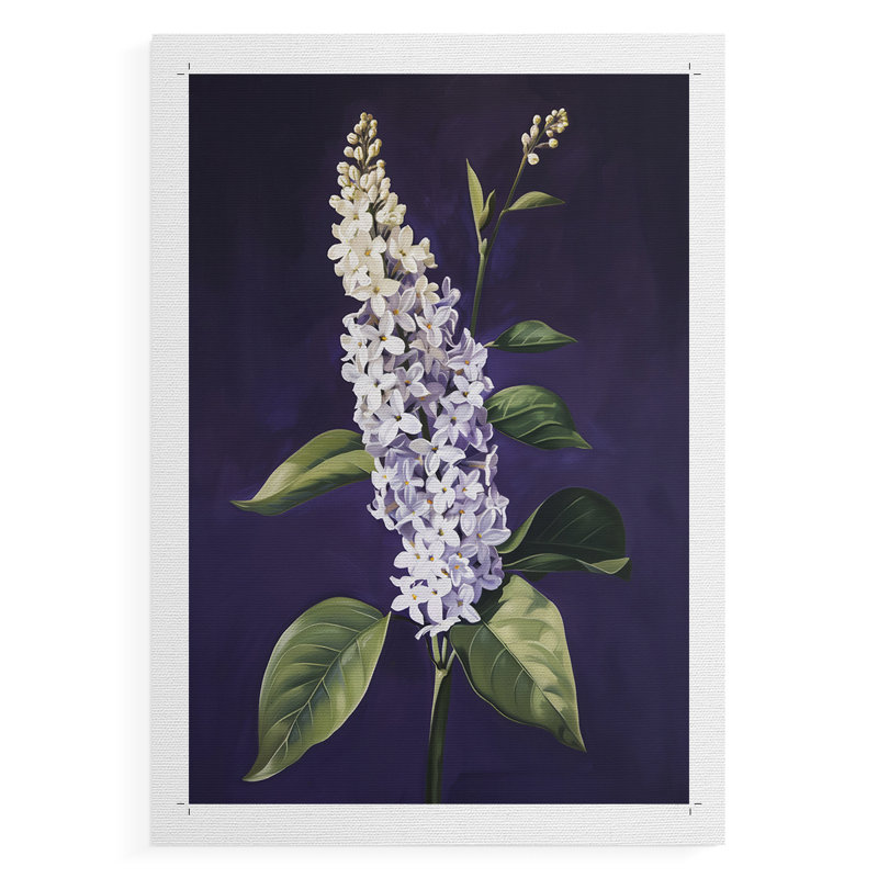 Série FLORAL CCXXVII - Impression sur toile seulement - NON CADRE, H 18 po x l 12 po