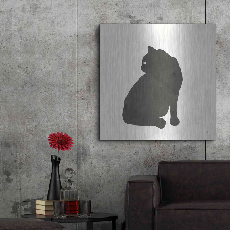 «Black Cat IV» par Chris Paschke, H 36 po x l 36 po