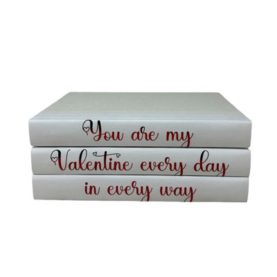 Quote Entertainment Decorative Book