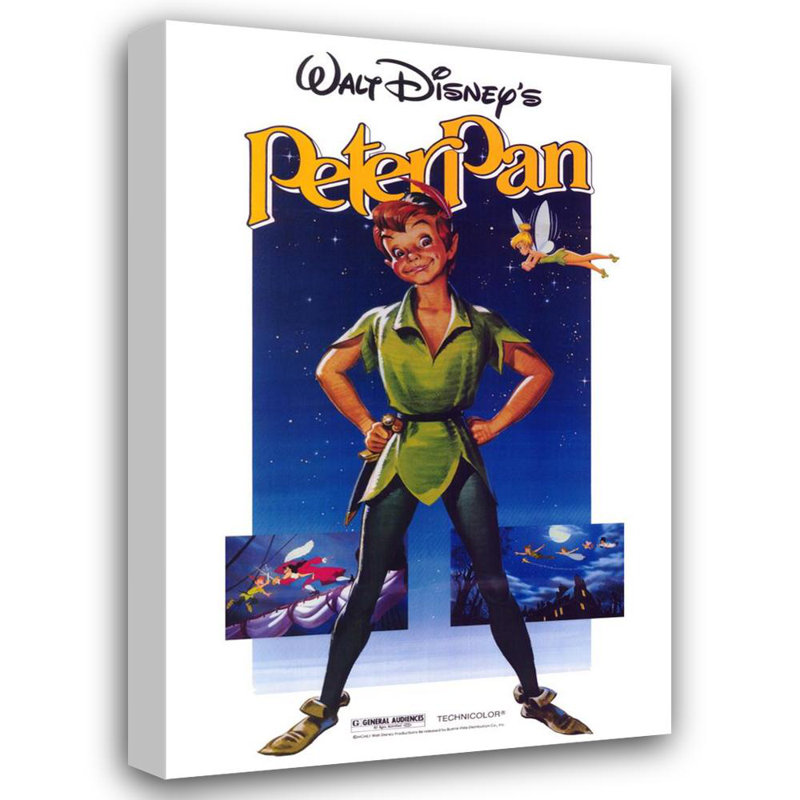 Peter Pan, H 48 po x l 32 po