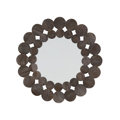 Alikee Solid Wood Flat Wall Mirror