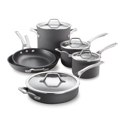 Calphalon Classic Hard Anodized 6 Piece Non-Stick Cookware Set –  Homesmartcamera