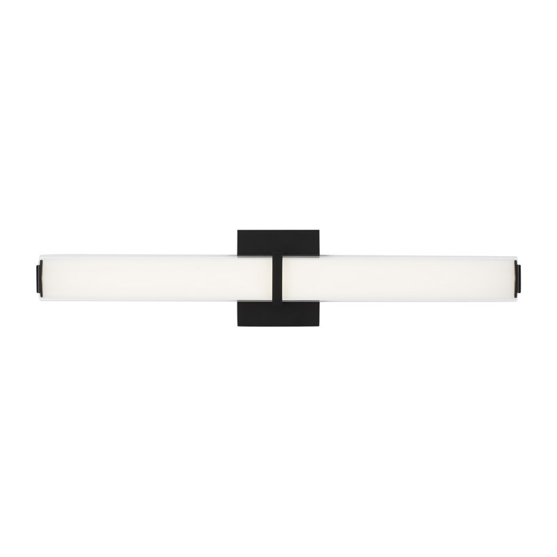 Milan 1 - Light LED Bath Bar, Nightshade Black