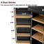Grand garde-manger de style campagnard 78,2 po avec 8 tablettes de porte-1535971244