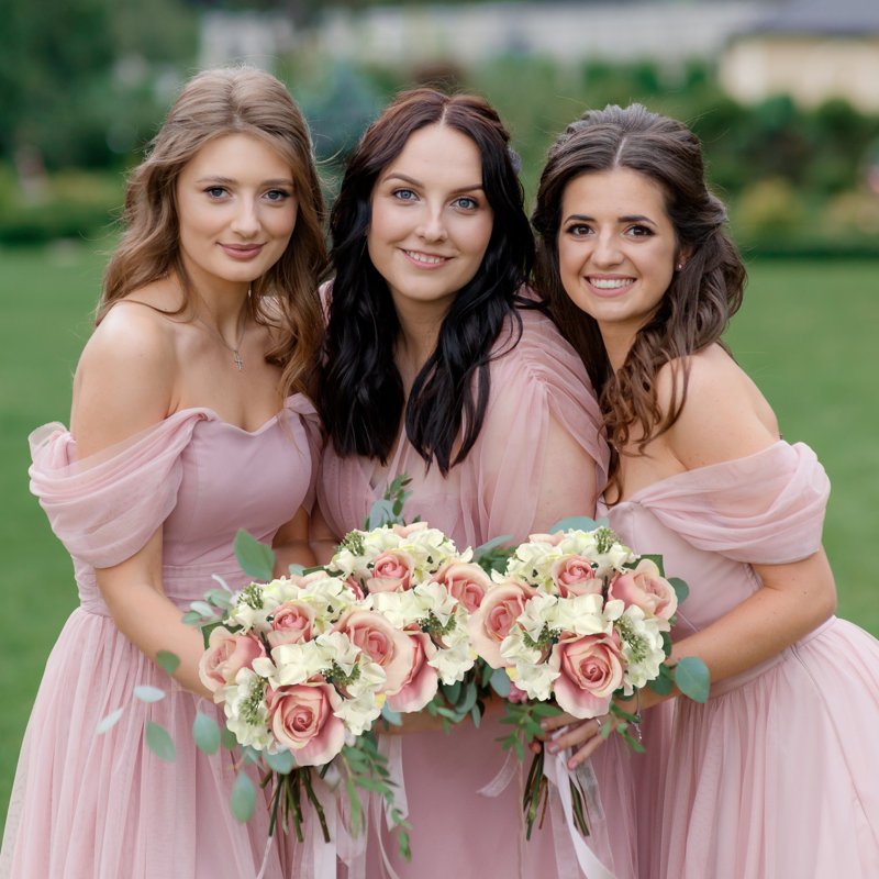 Hydrangea Arrangement, Blush
