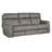 90'' Round Arm Reclining Sofa