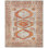 Tribal Elegance Orange/Rust/Grey Hand-Knotted Wool Area Rug