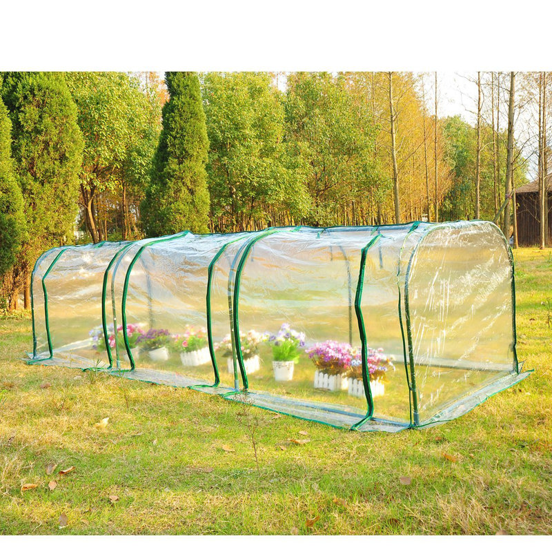 Sechrist 3m W x 1m D Poly Tunnel Greenhouse