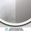  Miroir Manson, cadre noir