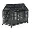 Cage pour chien robuste 52 po avec toit