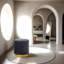 Tabouret d'appoint rond-1687509562