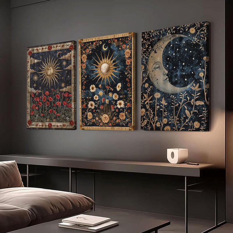 3 Piece Wrapped Canvas Set