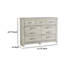 Commode 7 tiroirs 61,25 po Simon