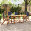 Solid Wood Patio Dining Set Oval Table-101510507-122610818-122610822