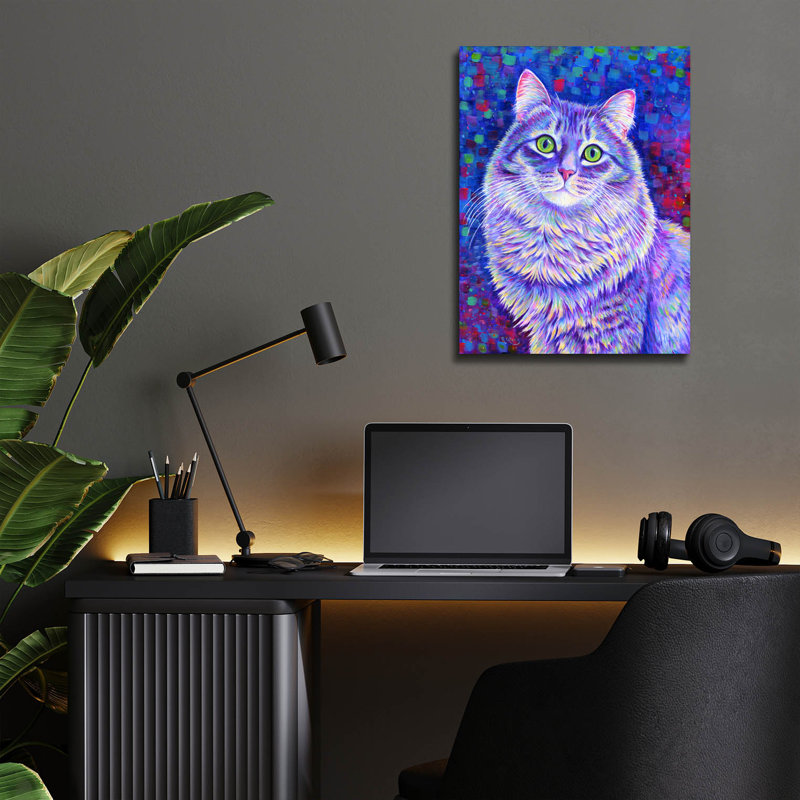 "Iridescence" par Rebecca Wang Art, H 16 po x l 12 po x P 0,13 po
