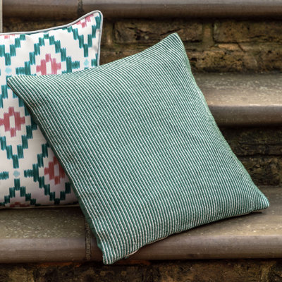 Una Striped Throw Cushion