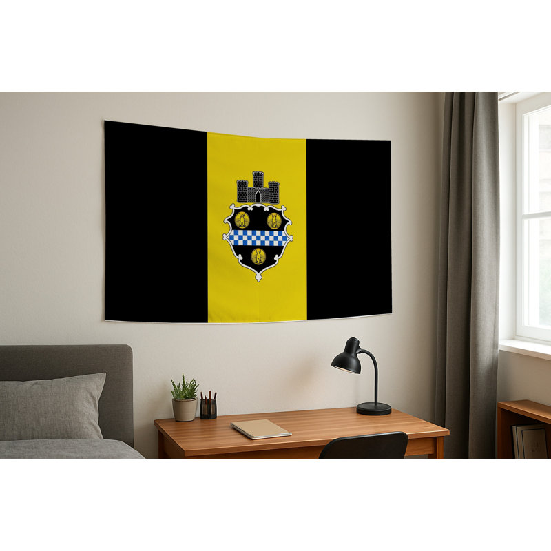 Drapeau de la ville de Pittsburgh — Drapeau