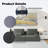 Oversized Modular Sectional Sofa,Luxury Boucle Floor Couch Set,Convertible Compressed Couch,Spacious Foam-Filled Sofa For Living Room, Free Combination,3 Colors-992932165