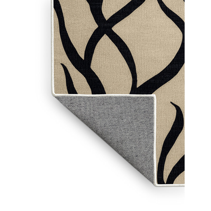 Tapis lavable Hijiki, Rectangulaire 2 pi x 3 pi