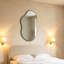 Asymmetrical Metal Framed Wall Accent Mirror-327276015-327586062