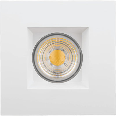 Éclairage encastré carré 4 po 15 W à 1 100 lumens Percclow