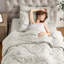 Ensemble d'édredon plissé avec draps Bed-in-a-Bag-103134068-103134072