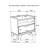 1-Drawer Nightstand with Integrated LED