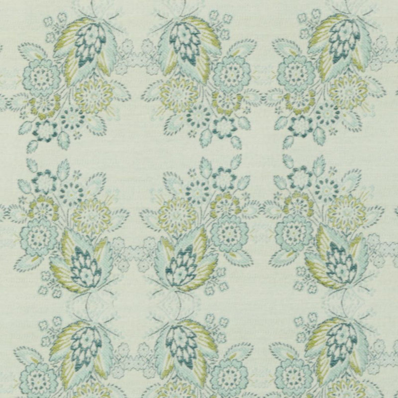 Tilton Fenwick Whittaker Fabric, Aqua