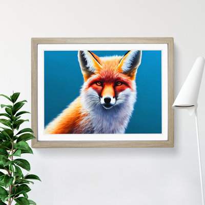Fierce Fox - Single Picture Frame Print