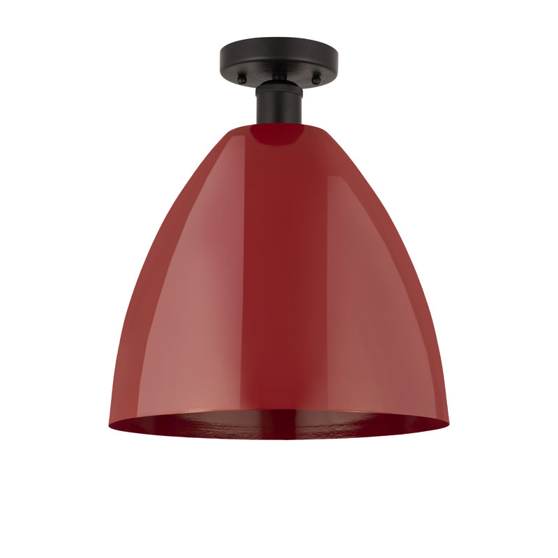 Semi encastrement, Bronze huilé, Rouge
