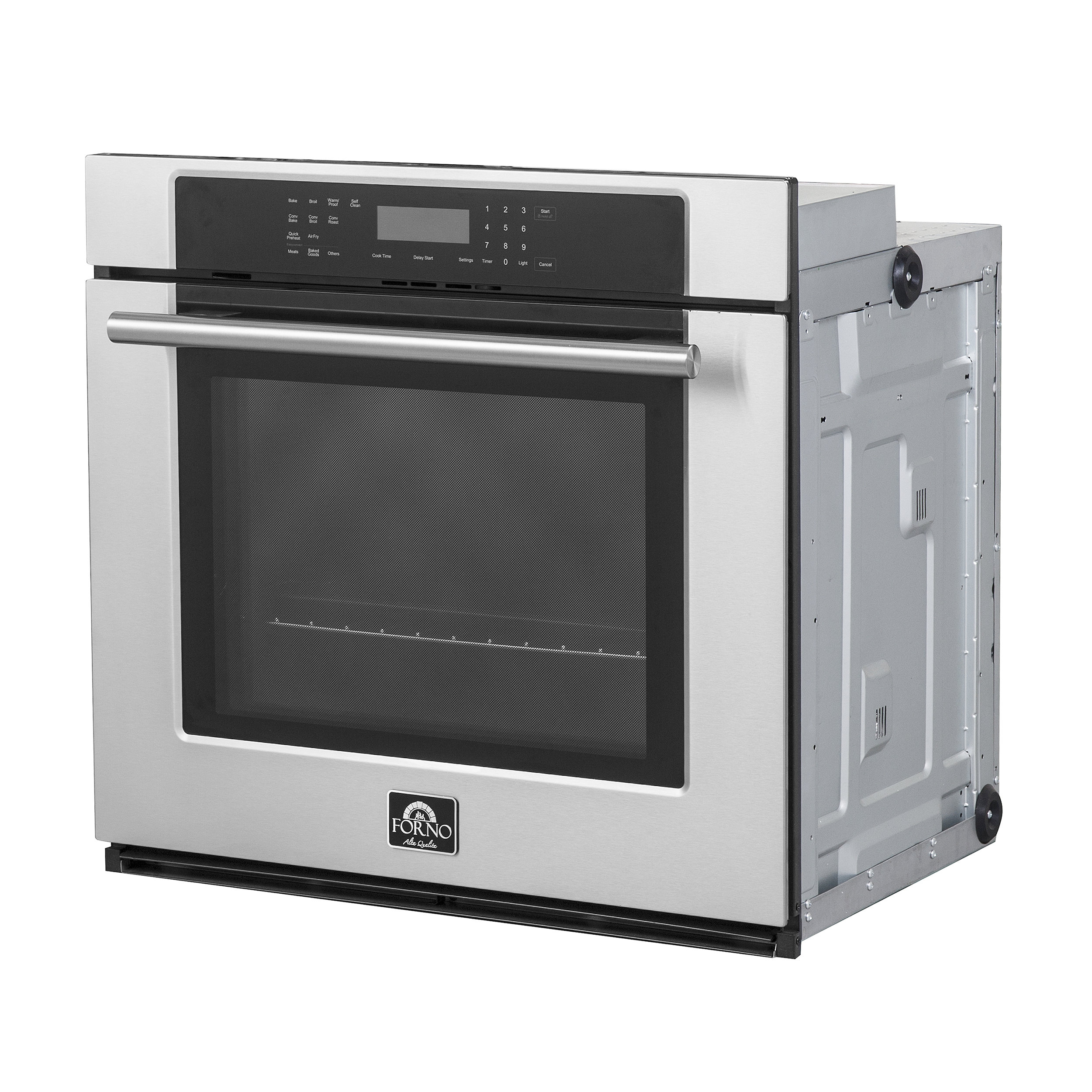 Wall Ovens 24 Inch Electric, Amzchef Built-in Single Wall Oven