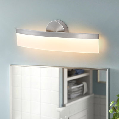 19.7'' 1 - Light Dimmable Curved Led Bath Bar
