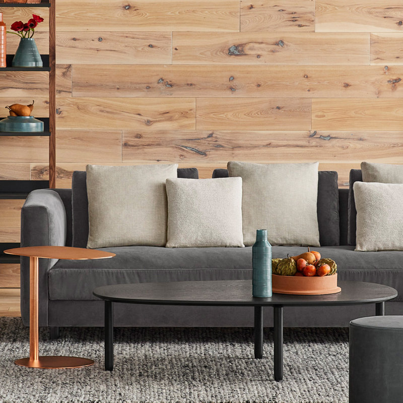 Swole Coffee Table, Black Ash
