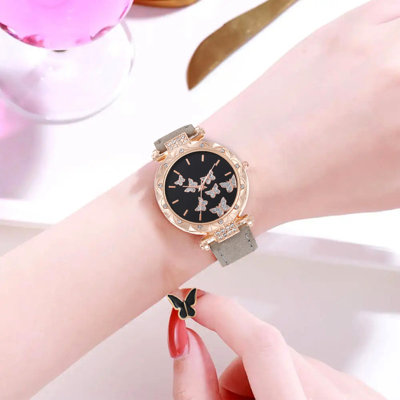 Women's Watch Fashion Personality Watch Digital Belt Watch
