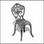 Ensemble 5 pièces de mobilier de salle à manger en aluminium coulé avec cadre