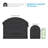 Grand Haven Plastic Post Mounted Mailbox-43009269