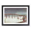Rain at Shinohashi Bridge by Kobayashi Kiyochika - Picture Frame Painting Print-55601560-55601562