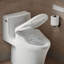 PureWash E820 Elongated Bidet Toilet Seat, Heated Bidet for Existing Toilets with Remote Control-372461679