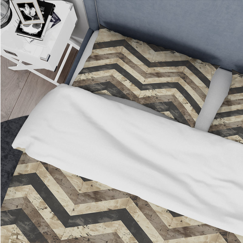 Ensemble de housse de couette Modern, Housse de couette très grand + 2 très grandes ta