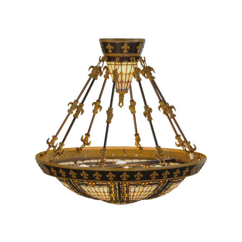 6 - Light Semi Flush Mount