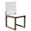 Ensemble de 4 chaises de salle à manger d'extérieur en bois d'acacia Harmond - Chaises d'appoint de terrasse en filet à séchage rapide toutes saisons de qualité supérieure-309806524