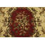 Tapis indien de style victorien 6 x 8