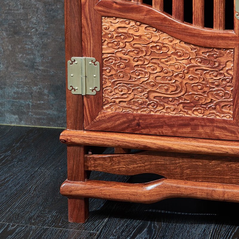Chinese-style retro light luxury sideboard